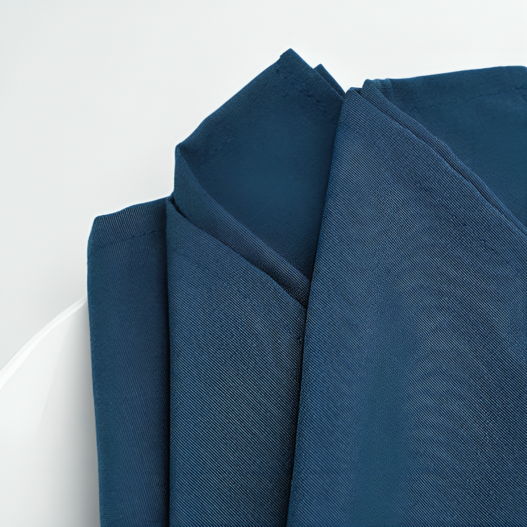 SPUN POLY NAPKIN - ROYAL BLUE