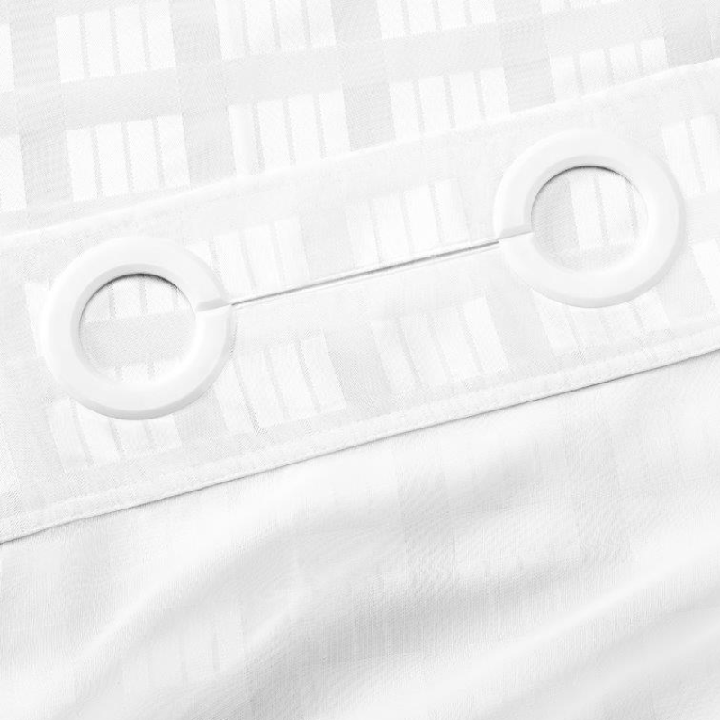 CheckeredWhite, No Window, No Snap Liner71"x77"12case pack