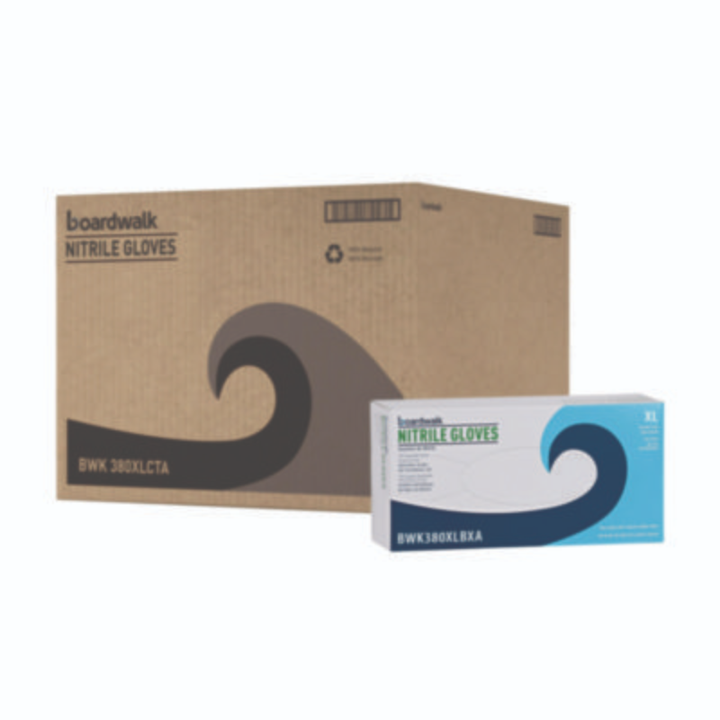 Disposable Nitrile Gloves – X-Large – Blue – 1,000/Carton