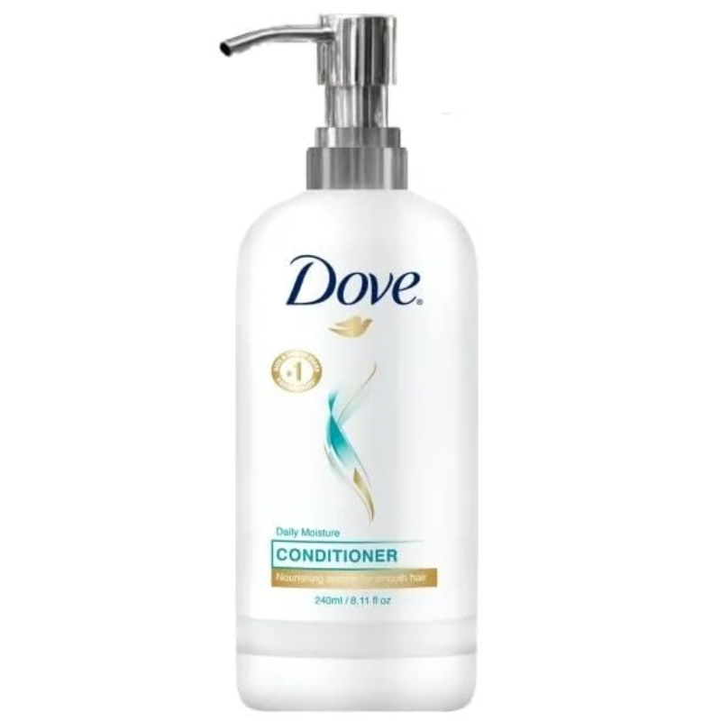 Dove Daily Moisture Conditioner – 240mL (8.11oz) Bottle with Pump – 24 Case Pack