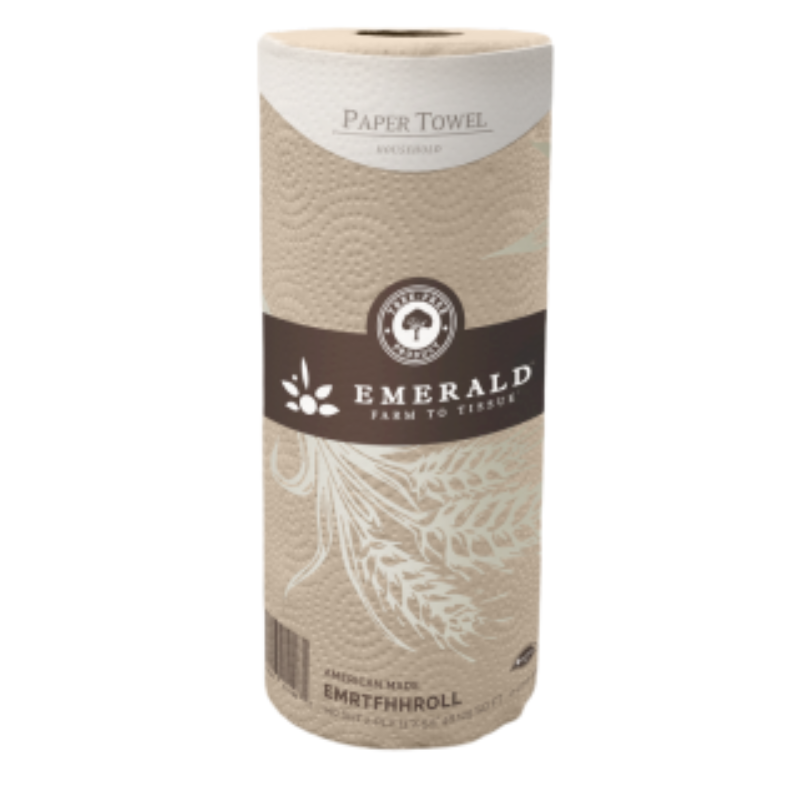 Emerald 2-Ply Household Paper Towel Roll – 30 Casepack