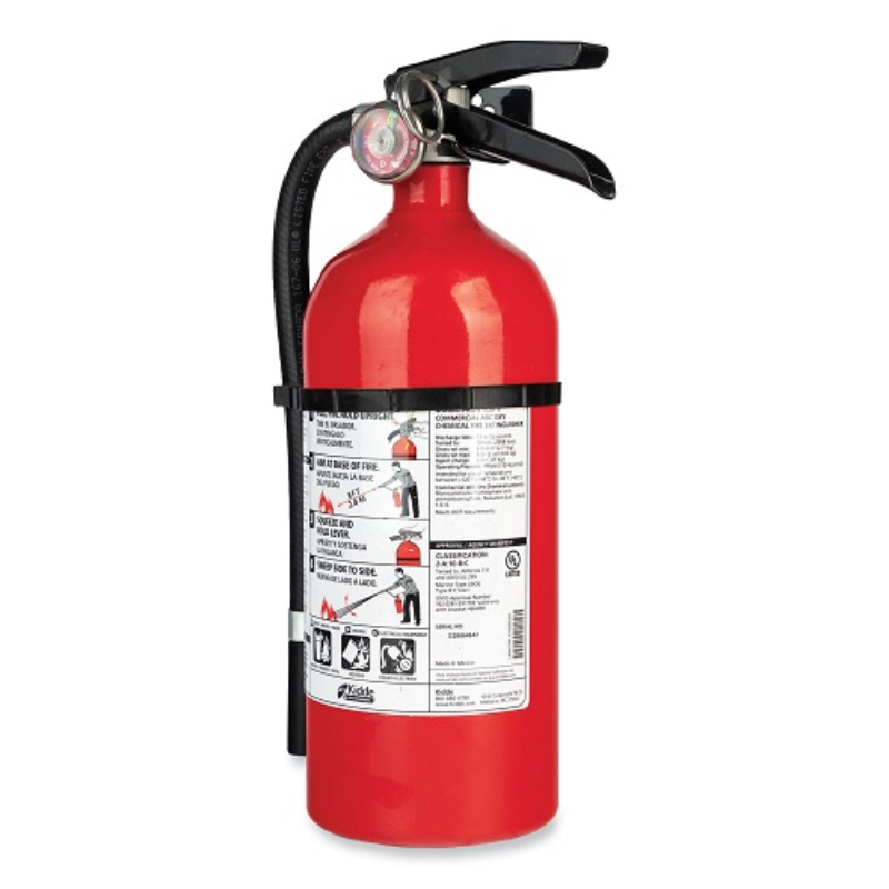 Kidde Pro 210 Fire Extinguisher – 2-A:10-B:C – 4 lb – 1/Case