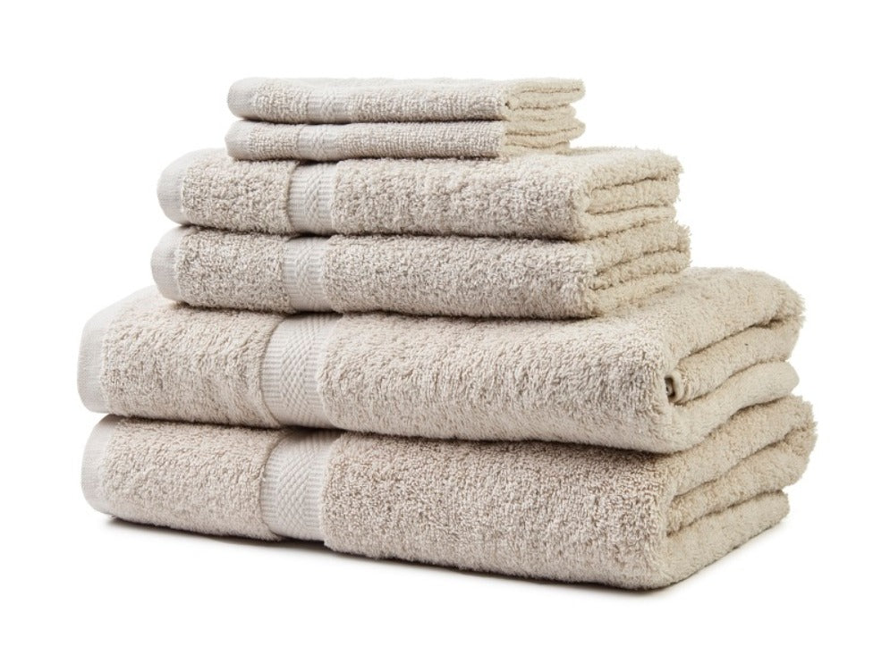 Touch - Ecru Wash Cloths 12" x 12" 1.00 lb. 25 dz.