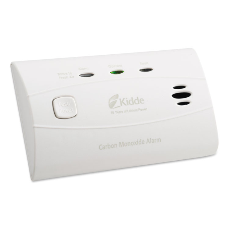 Kidde Sealed Battery Carbon Monoxide Alarm – Lithium Battery – 4.5 x 1.5 x 2.75 – 1/Case