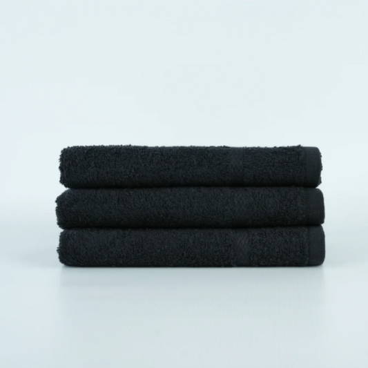 12X12 1.00LBS 16/S BLACK WASH CLOTH