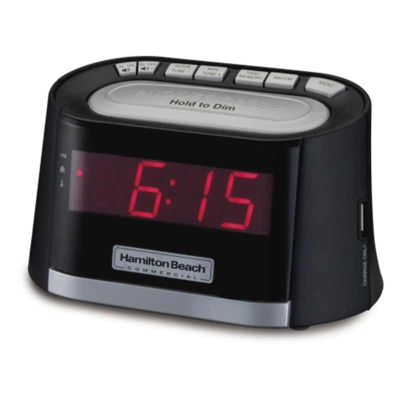 LED Clock Radio 0.9" Display – 6/Case