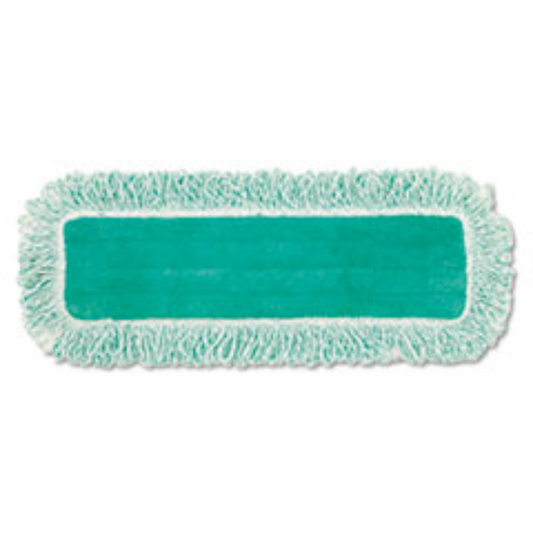 Microfiber Dust Pad with Fringe – 18" – Green – 6/Case