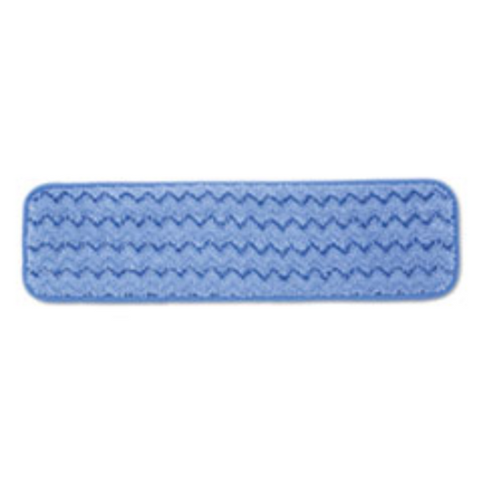 Microfiber Wet Pad – 18" – Blue – 12/Case