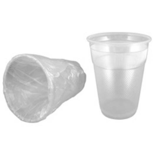 Plastic Tumblers 9oz – Individually Wrapped – 1000/Case