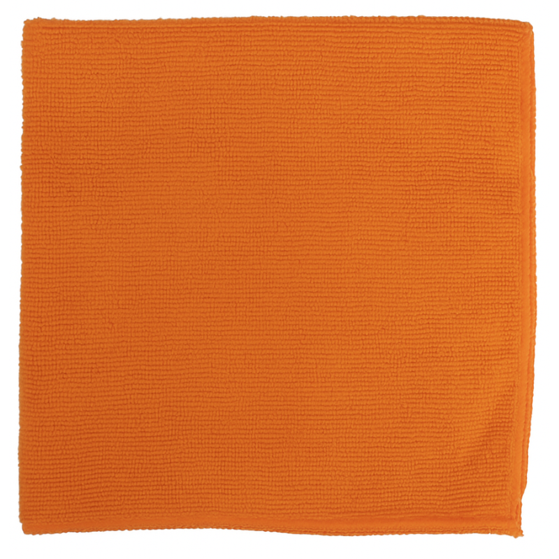 Solid Orange Microfiber 80% Polyester 20% Polyamide, Solid Color