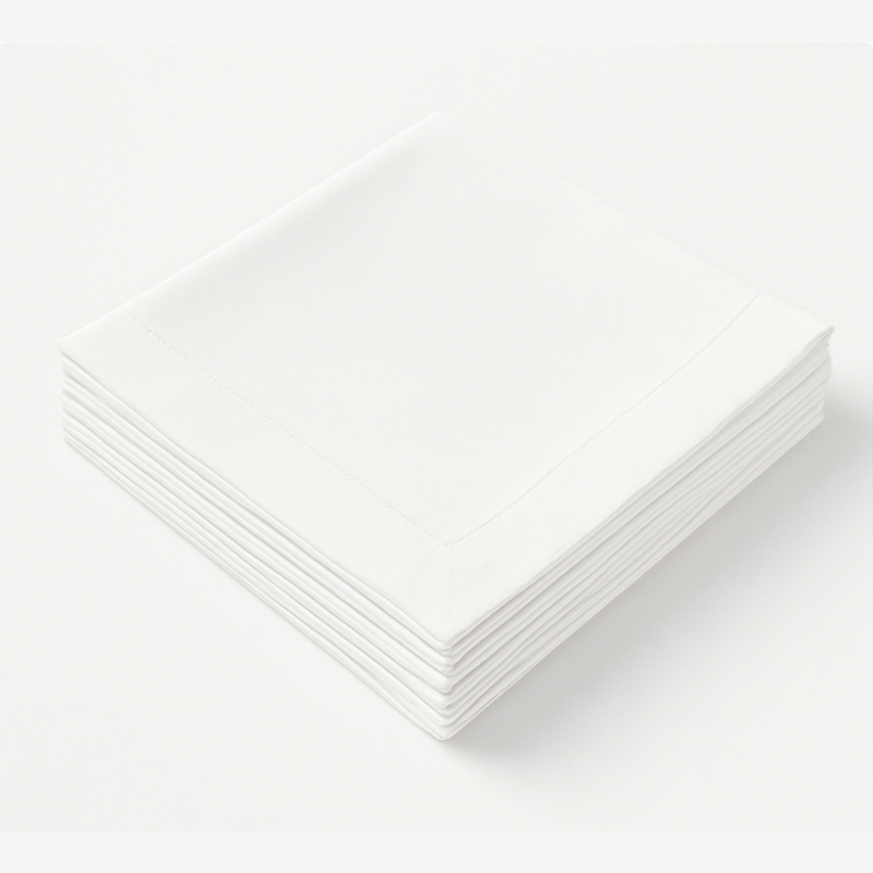 White Napkins20" x 20"