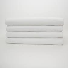 36X80X9 T130 55/45 BLENDED WHITE FITTED SHEET