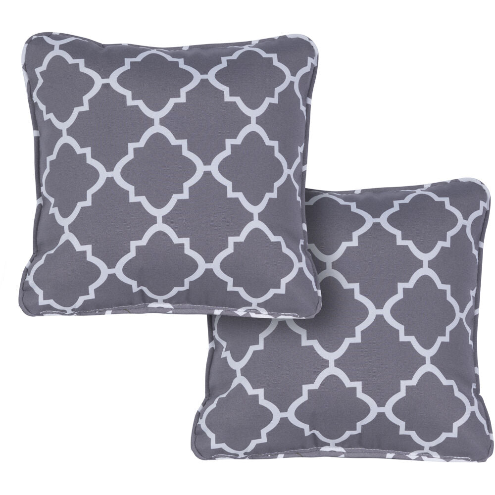 Hanover Hanover Toss Pillow Lattice Pattern Set of 2464