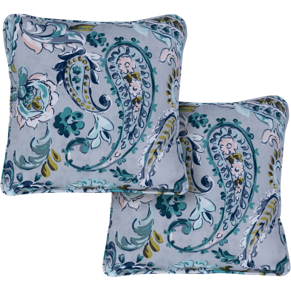 Hanover Hanover Toss Pillow Paisley Pattern Set of 2478