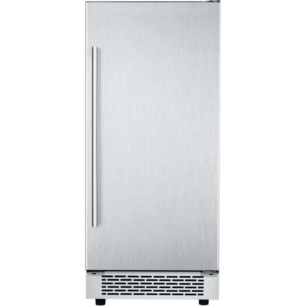 Library Series Undercounter Ice Maker, 32 lbs/day, Touch Control, Pump