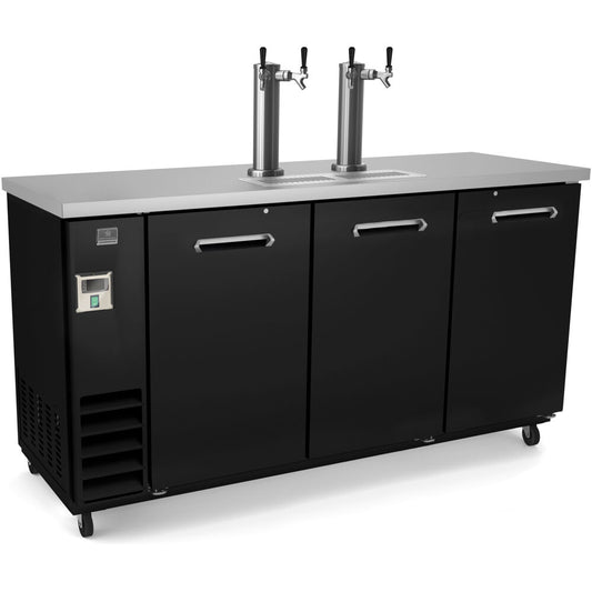 THREE DOOR TWO TOWER DRAFT BOX