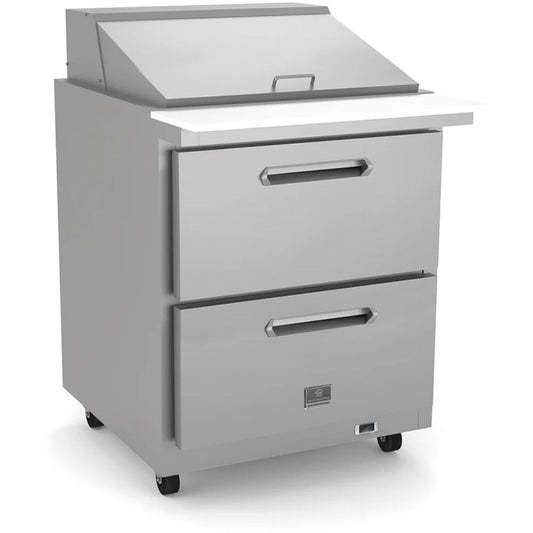 29" TWO DRAWER MEGA TOP PREP