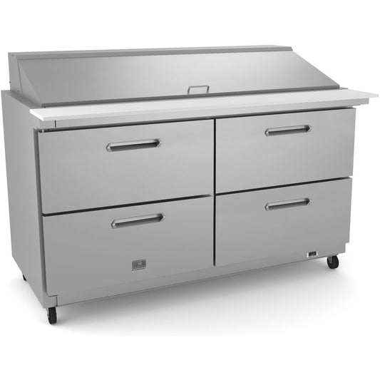 60" FOUR DRAWER MEGA TOP PREP