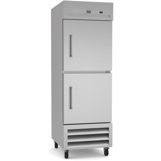 TWO SOLID HALF DOOR REACH IN REFRIG