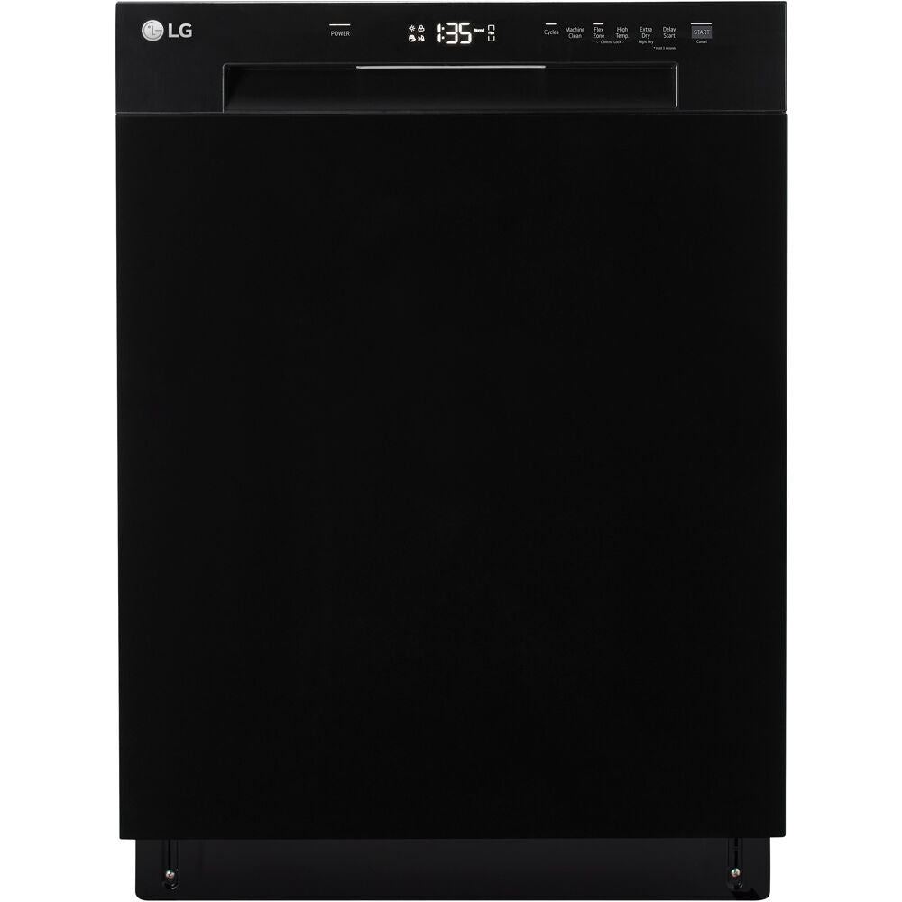 LG 24" Front Control Dishwasher, 52 dBA, AutoLeak Protection, Dynamic Dry