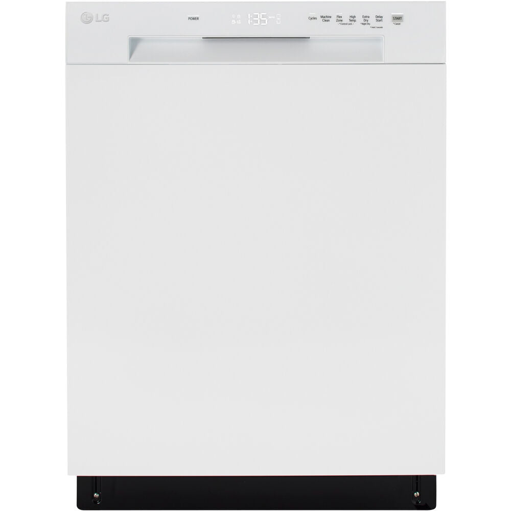 LG 24" Front Control Dishwasher, 52 dBA, AutoLeak Protection, Dynamic Dry