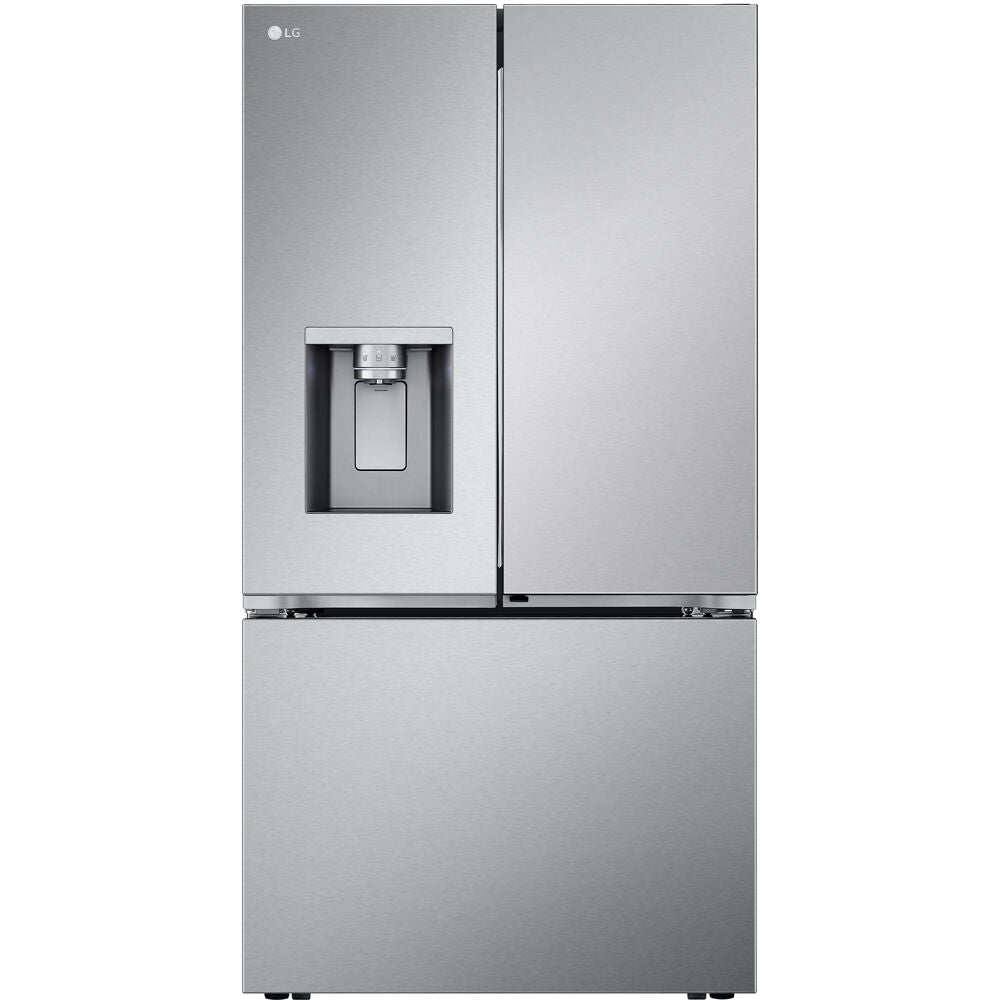 LG,26 CF Counter Depth 3 Door French Door, Ice and Water w/ 4 Types of Ice