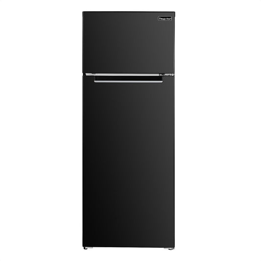 Magic Chef 7.4 Cu Ft Top-Mount Refrigerator, E-Star MCDR740BE