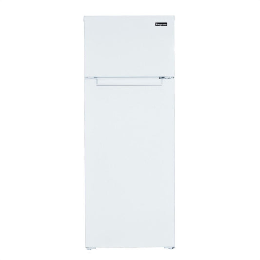 Magic Chef 7.4 Cu Ft Top-Mount Refrigerator, E-Star MCDR740WE