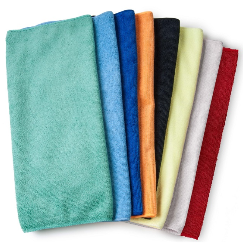 Solid Blue Microfiber 80% Polyester 20% Polyamide, Solid Color