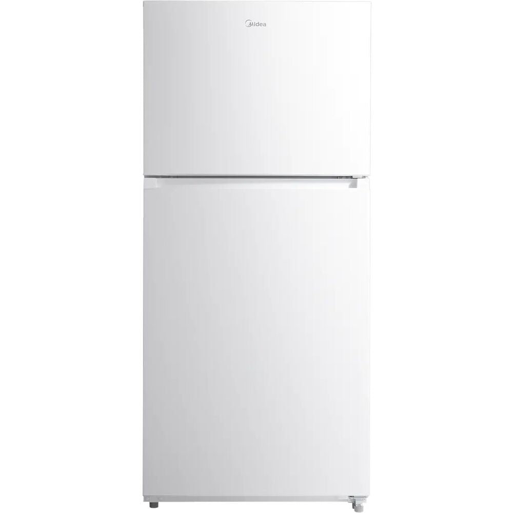 21 CF Top Mount Refrigerator, Glass Shelves, Ice Maker Ready, ESTAR