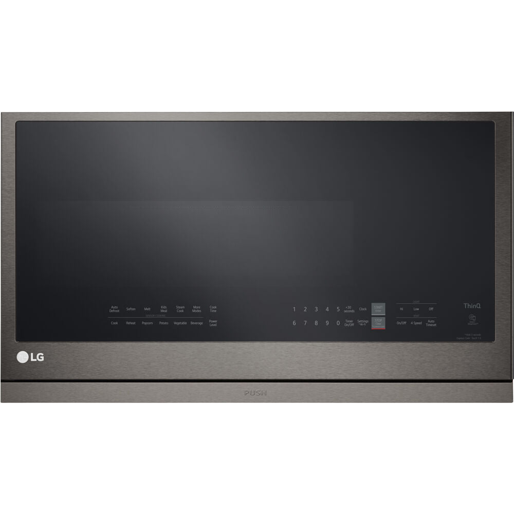 LG 2.1 CF OTR Microwave, ExtendaVent, Bottom Control, 400 CFM, Sensor