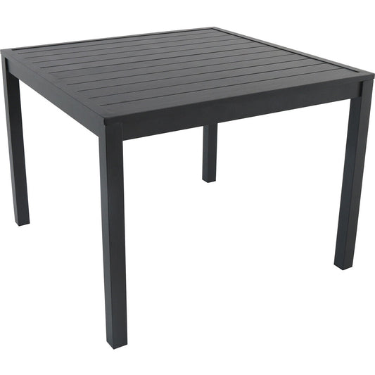 Hanover Naples 38" Aluminum Slat Square Table239