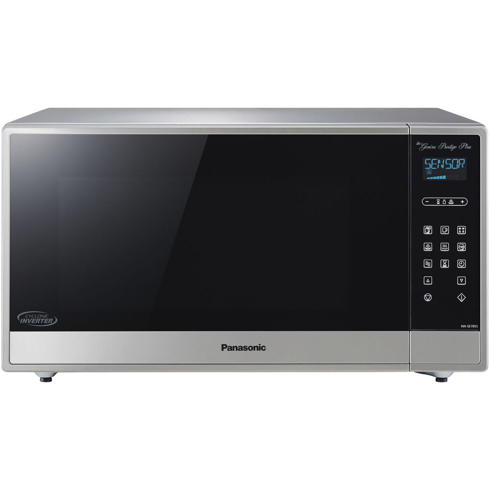 1.6 cu ft 1250W Cyclonic Wave, Stainless front, Dial Control