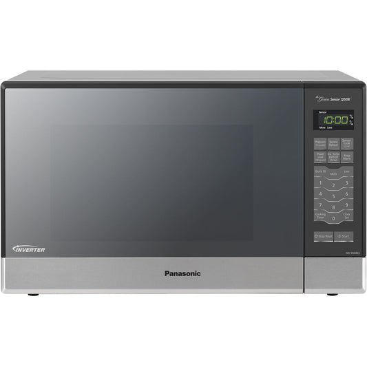 Panasonic 1.2 Cu. Ft. 1200 Watt, Stainless Front & Silver Body, 5 Tactile