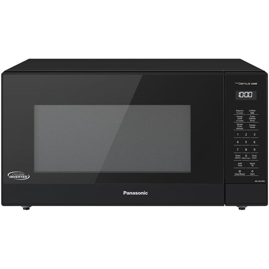 Panasonic 1.6 Cu. Ft., 1250 Watt, Black Body & Door, 5 Button Panel,Child Lock
