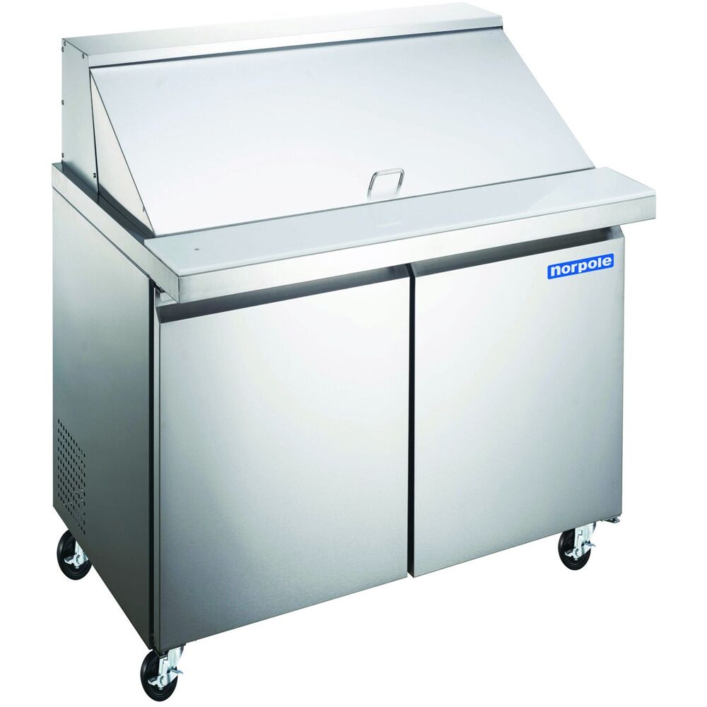 2 Door Mega Top Sandwich and Salad Prep Table 36"