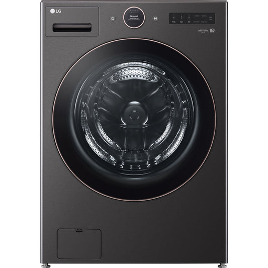 LG 5.0 CF Ultra Large Capacity Front Load Washer, TurboWash360, Steam, Wifi,Laundry