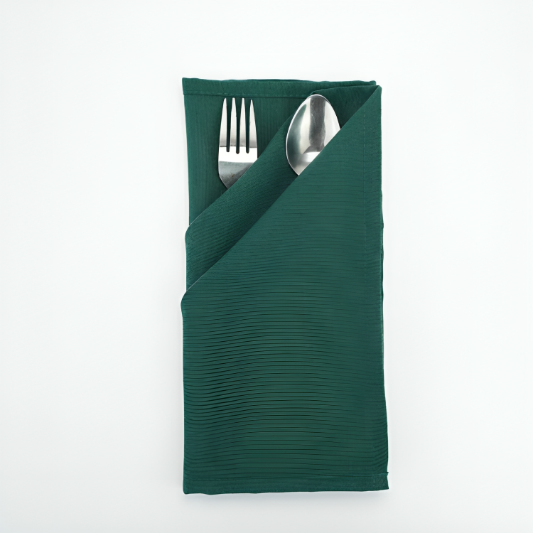 20X20 SPUN POLY NAPKIN - GREEN ( SPNP2020GREEN )