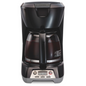 12 Cup Programmable Coffee Maker w/ ASO, Black