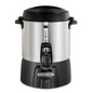 Proctor Silex Commercial, Alum. Urn, 40 cup, one hand dispensing, coffee level indicator