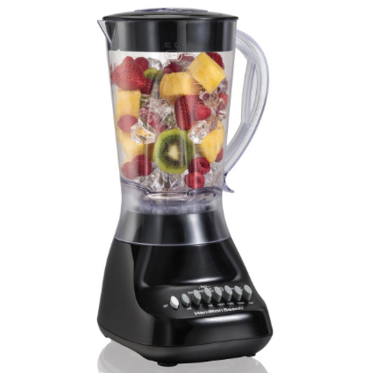 10 Spd. Smoothie Blender, w/56 Oz. Capacity, Dishwasher Safe Jar, Black