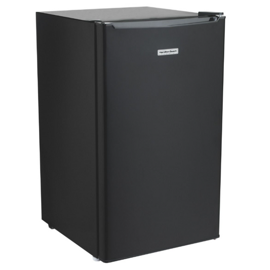 Hamilton Beach Refrigerator, No Freezer, 3.2 Cuft, Black