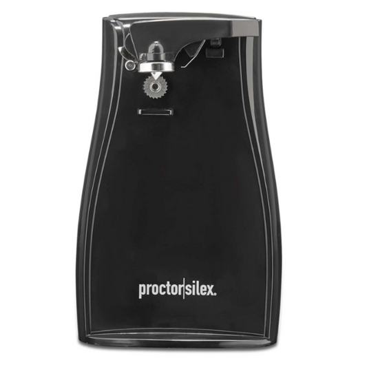 Power Opener™ Can Opener w/Knife Sharpener, ASO, Black