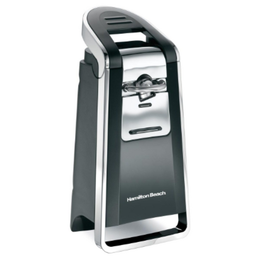 Smooth Touch® Can Opener, Easy-Touch Lever, Black/Chrome