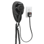 Wall Mount Hair Dryer, 1500 Watts, Auto Safety Shut Off, Toggle Switch, Nightlight on Plug, Black
