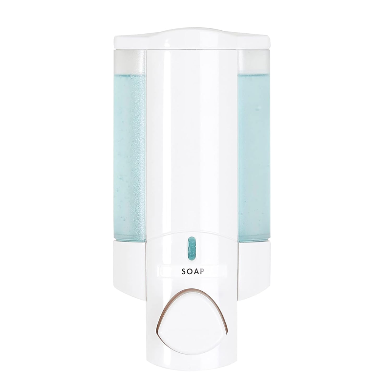 AVIVA Dispenser, One chamber, White/Translucent - 325mL (11 oz)