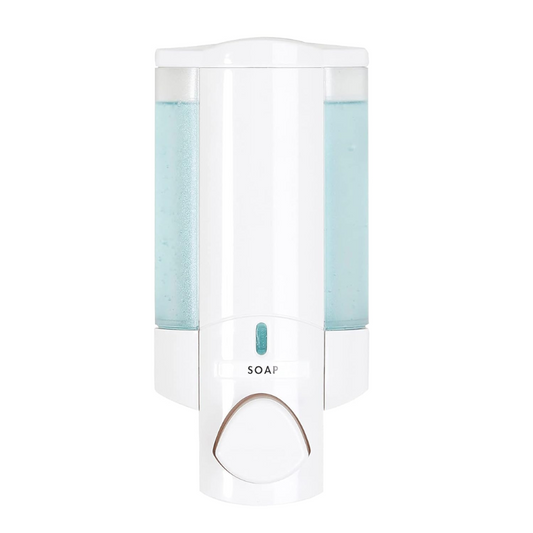 AVIVA Dispenser, One chamber, White/Translucent - 325mL (11 oz)
