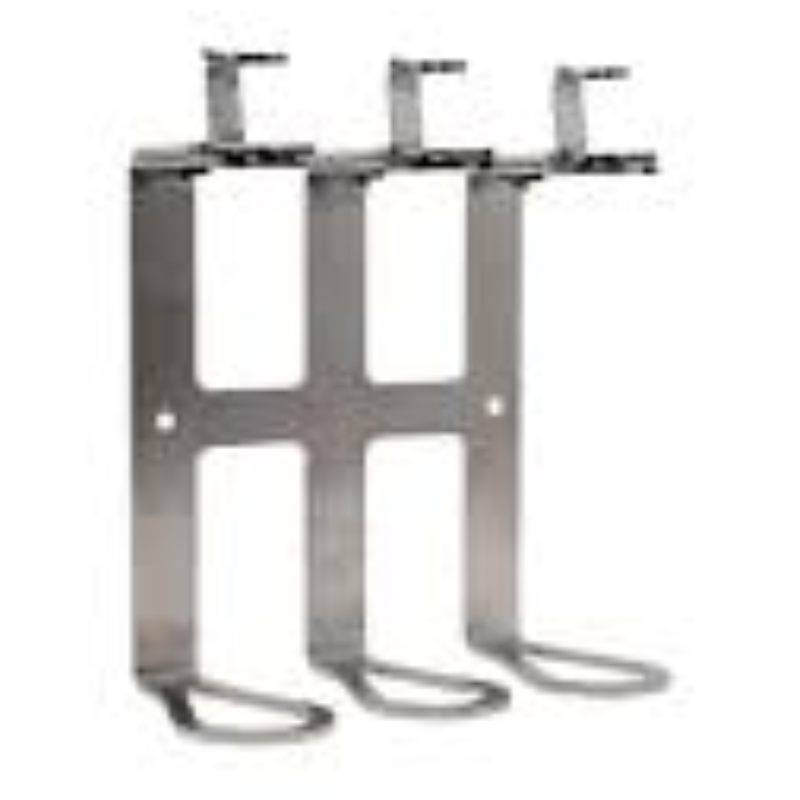 Aveda Triple Tamper-Resistant Polished Stainless Spa Bracket – 360mL – Triple (Case of 10)