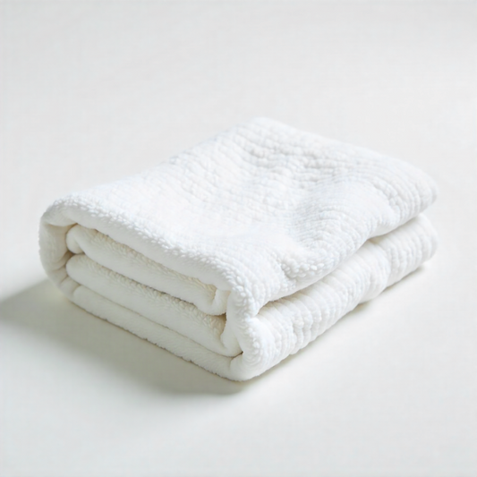 Bar Mops Solid White 100% Cotton Terry