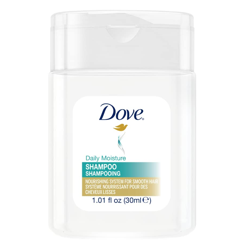 Dove Daily Moisture Shampoo – Original Formula – 30mL / 1.01oz – Case of 192